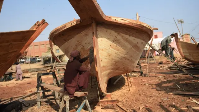 کراچی میں کشتیاں بنانے کی صنعت