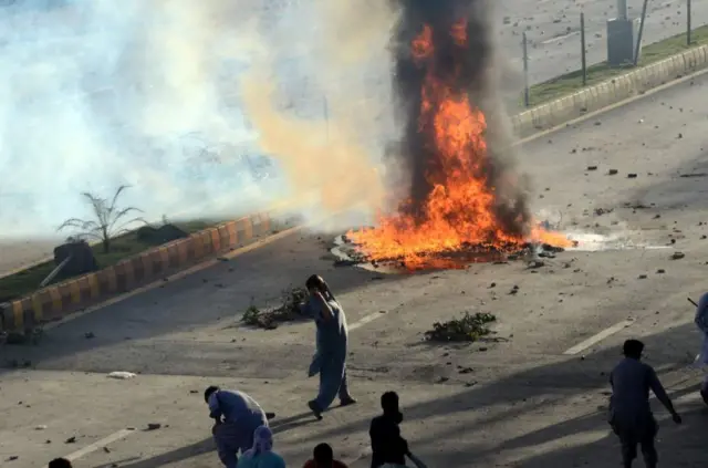 ઇમરાન ખાનની ધરપકડ બાદના રમખાણો