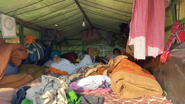 किसानों का प्रदर्शन