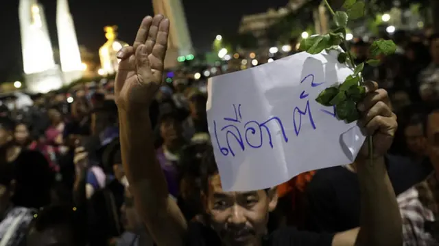 กลุ่มที่เรียกตัวเองว่า "คนอยากเลือกตั้ง"