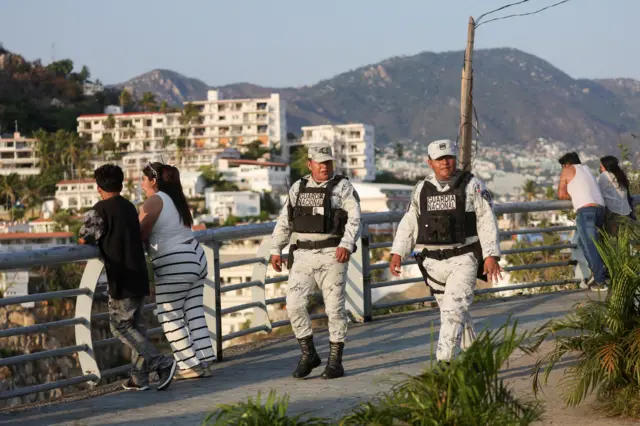 Полицајци на улицама Акапулка