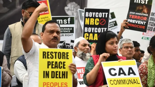 ਦਿੱਲੀ ਵਿੱਚ ਸੀਏਏ ਵਿਰੁੱਧ ਵਿਰੋਧ ਪ੍ਰਦਰਸ਼ਨ