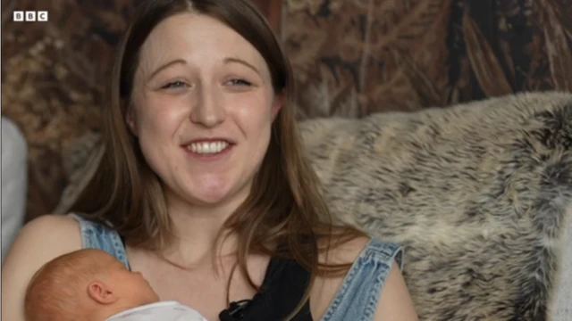 Grace Davidson pẹlu ọmọ rẹ, Amy