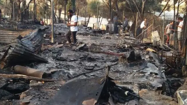 این عکس توسط شاهدان عینی برای بی‌بی‌سی فارسی ارسال شده