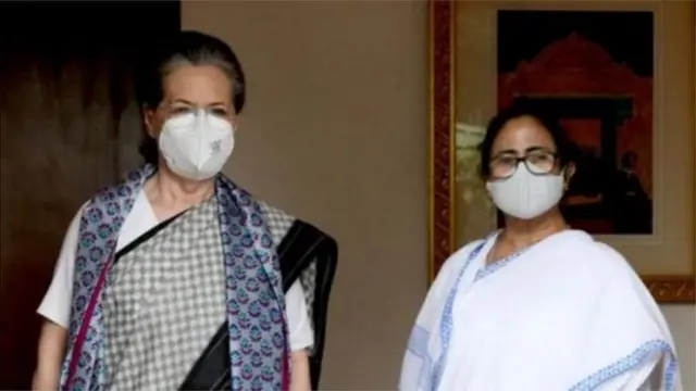 మమతా బెనర్జీతో సోనియా గాంధీ
