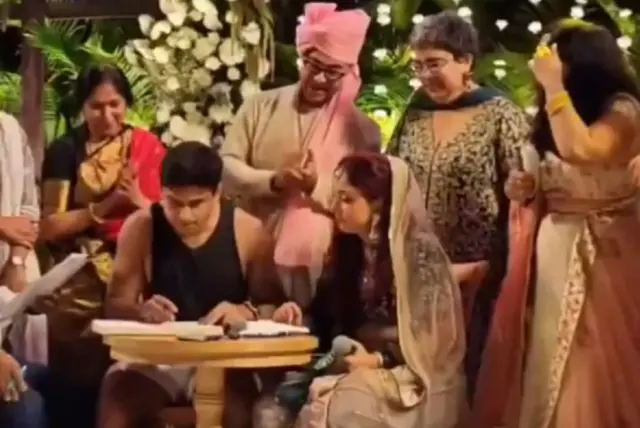 عامر خان کی بیٹی کی شادی