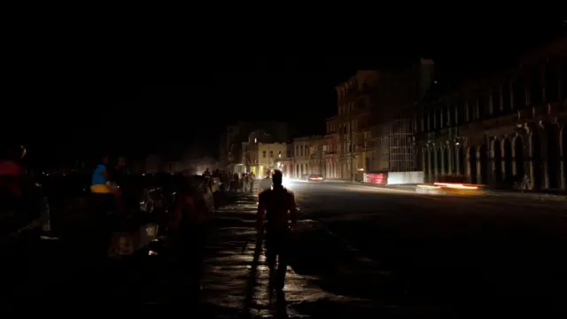 A blackout in Cuba