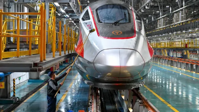 चीन की ट्रेन