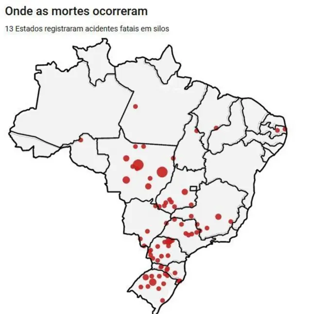 Mapa onde mais ocorreram mortescomo apostar em speedwaysilos