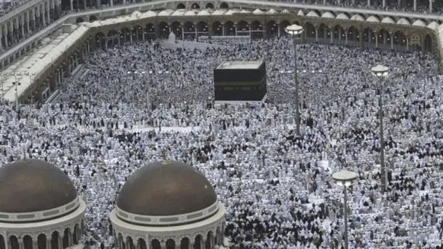 2005 में हज का एक दृश्य