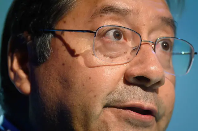 Luis Arce, el presidente de Bolivia.