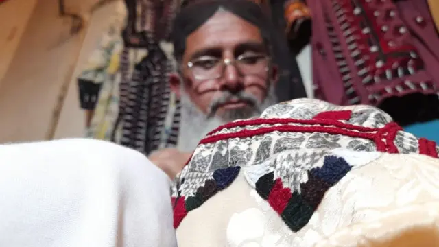 حفیظ اللہ، کوئٹہ، کشیدہ کاری، بلوچستان