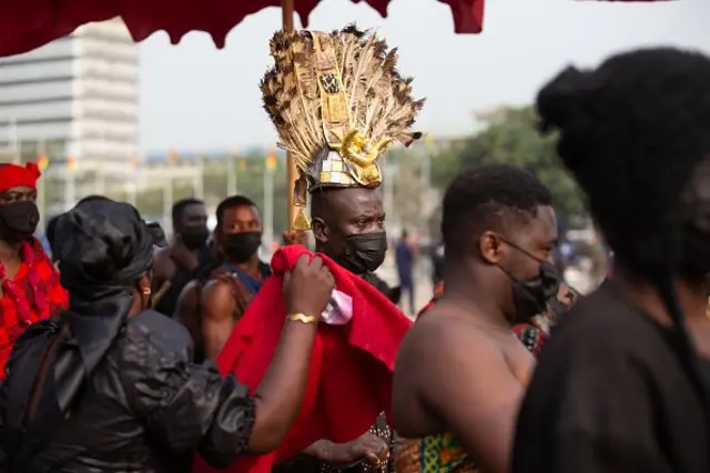 Jerry John Rawlings funeral: Black Star square, military cemetery Accra
