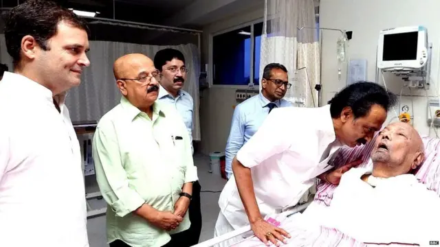 करुणानिधि, एमके स्टालिन, एमके अड़ागिरी, डीएमके तमिलनाडु