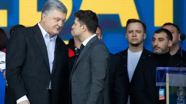 Порошенко та Зеленський