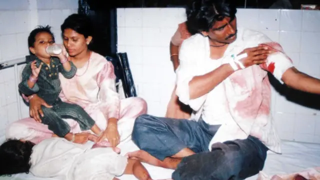 હુમલામાં ઘાયેલ થયેલા લોકો