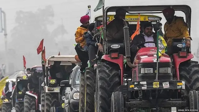 ਕਿਸਾਨਾਂ ਦਾ ਟਰੈਕਟਰ ਮਾਰਚ