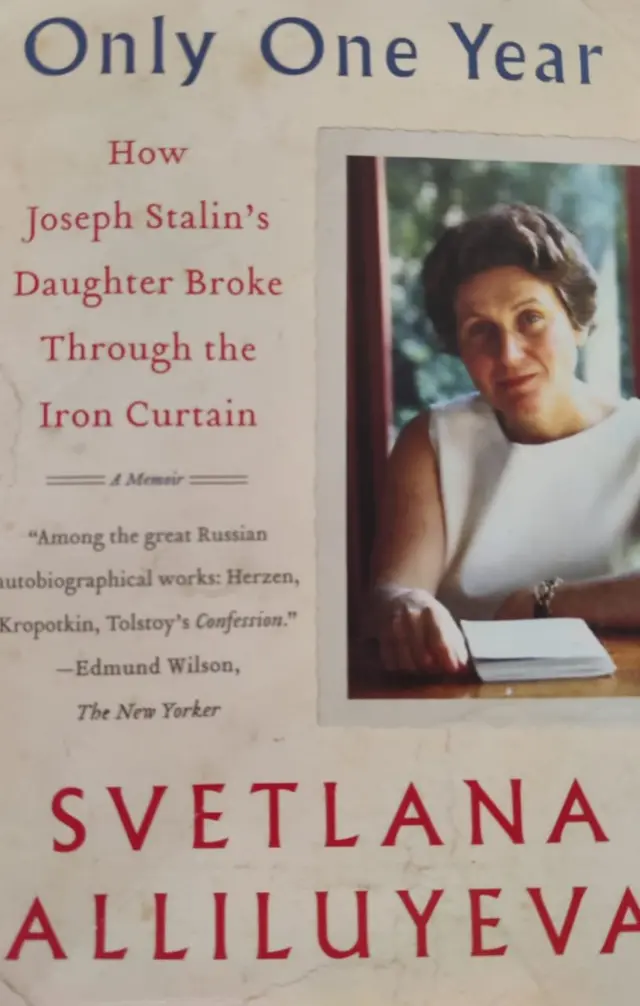 स्वेतलाना अलीलुयेवा की आत्मकथा 'ओनली वन इयर'