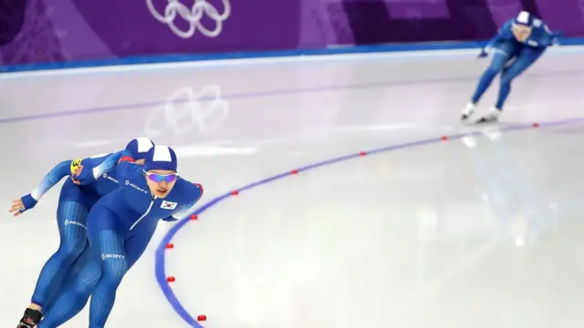 19일 팀추월 경기에서 한국은 팀워크에 문제를 드러냈다