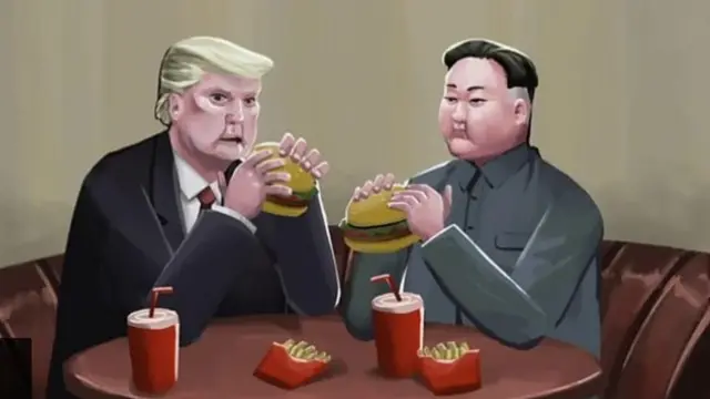 Trump, Kim