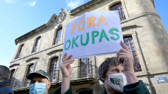 Protesta en España