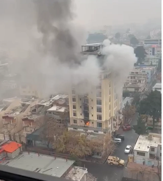 انفجار و تیراندازی در کابل