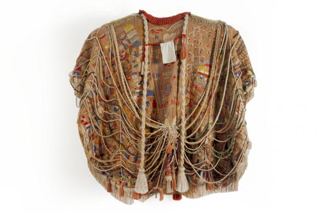 O "Manto da Apresentação”, destaque da mostra1xbet 4Nova York, é considerado a obra-prima1xbet 4Bispo e foi produzido para ser vestido pelo artista no Dia do Juízo Final.