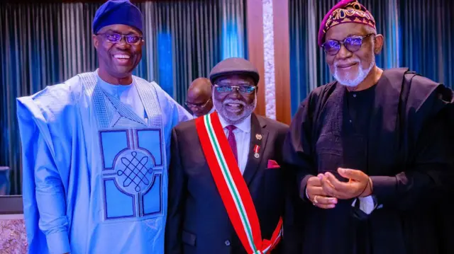 Aworan Makinde, Ariwoola ati Akeredolu