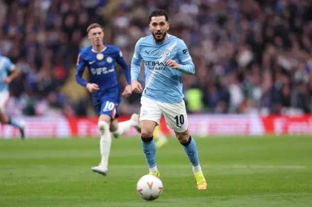 Rayan Cherki of Manchester City
