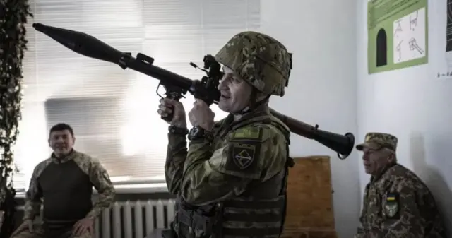 جنود أوكرانيون