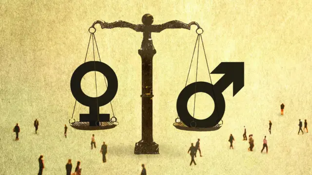 Ilustrasi kesetaraan antara perempuan dan laki-laki.