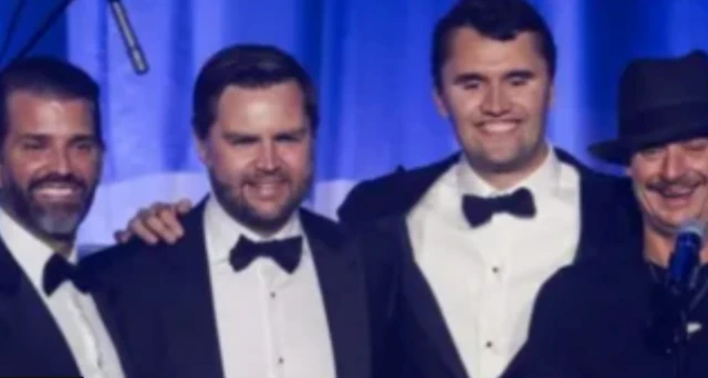 د ۲۰۲۵ جنورۍ کې ډونلډ ټرمپ جونیر، د ولسمشر مرستیال جېډي وینس، چارلي کرک، او د موسیقۍ ستوری کیډ راک، په واشنګټن ډيسي کې د لوړې د نمانځغونډې پر مهال