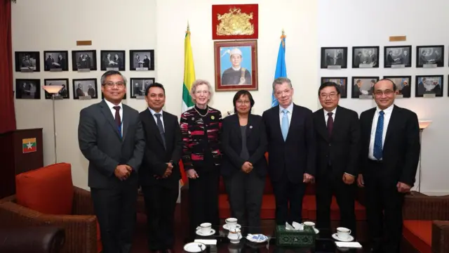 The Elders အဖွဲ့ခေါင်းဆောင်နဲ့ NUG ဝန်ကြီးတို့ မြန်မာ့အရေးဆွေးနွေး 