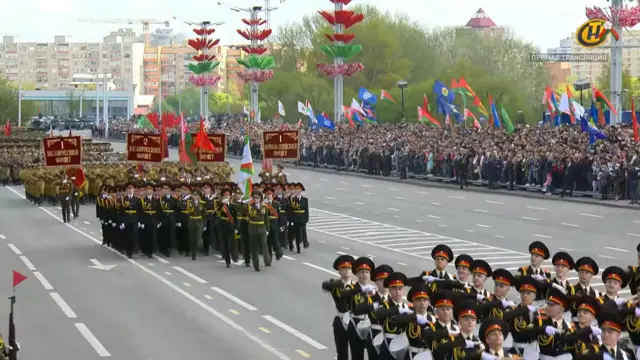 Минск шаарында өткөн парад