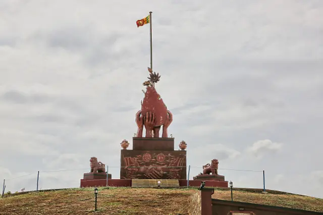 Elephant Pass War Memorial in Northern Sri Lanka