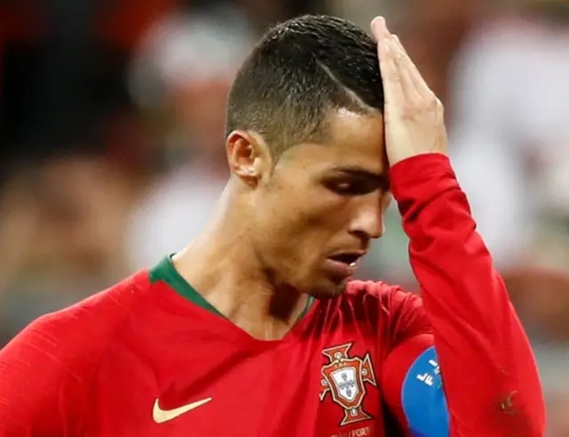 Cristiano se lamenta