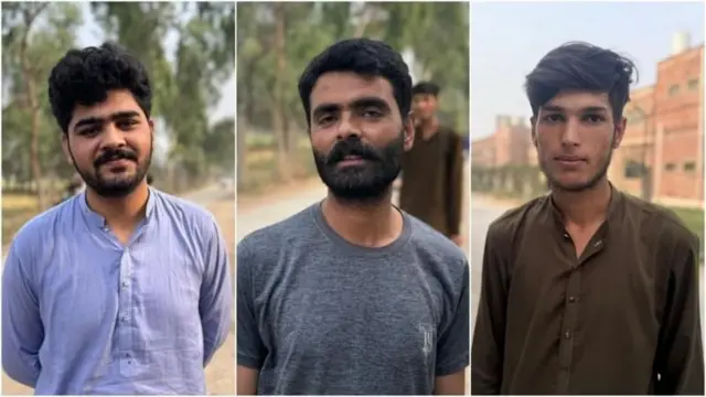 हसन, आतिफ आणि मोहम्मद बिलाल.