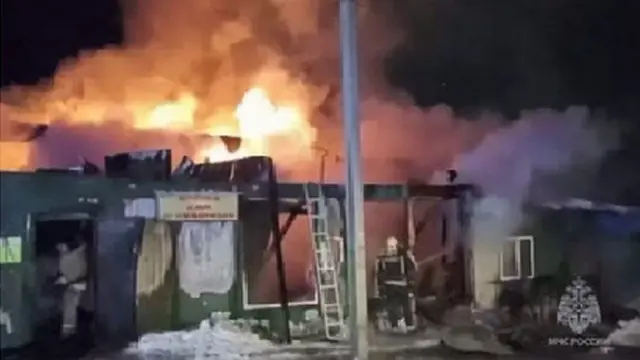 የእሳት አደጋው የደረሰበት ቤት 