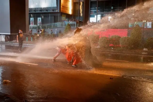 an anti-government protest, in Bangkok, Thailand October 16, 2020