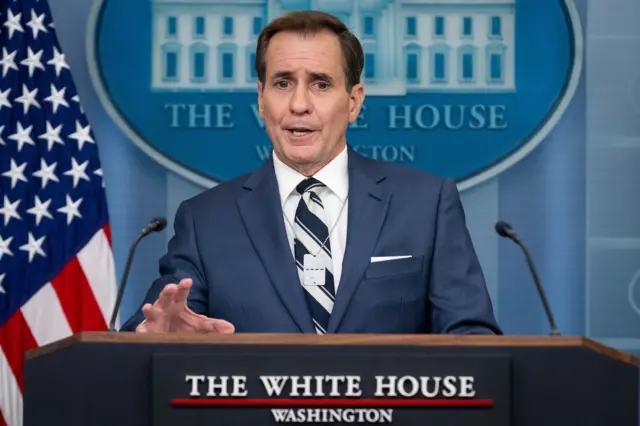 المتحدث باسم مجلس الأمن القومي الأمريكي، جون كيربي