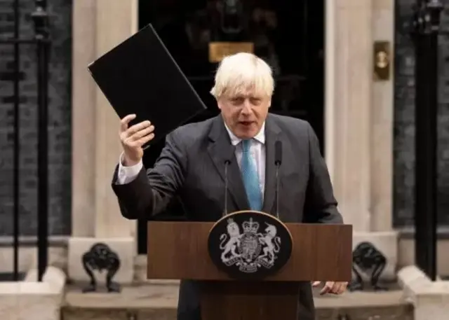 Boris Johnson, ancien Premier ministre britannique.