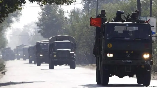 ਭਾਰਤੀ ਫੌਜ ਦਾ ਕਾਫਿਲਾ