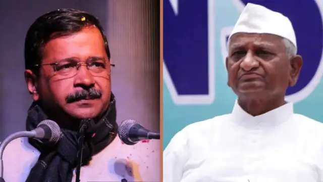 अरविंद केजरीवाल, अण्णा हजारे