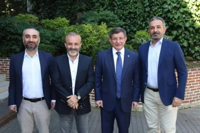 İsmail Saymaz, Yavuz Oğhan, Ahmet Davutoğlu, Akif Beki
