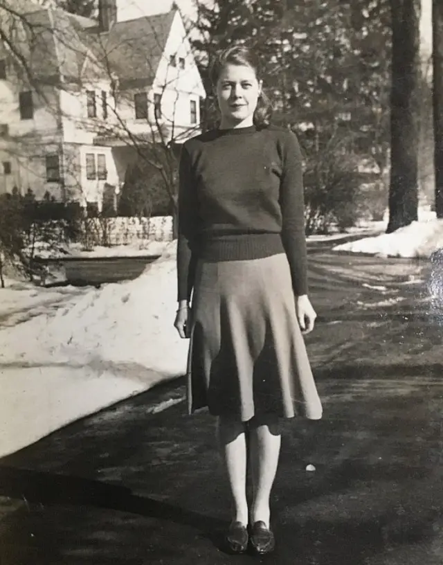 Virginia Norwood cuando estudiaba en el MIT.