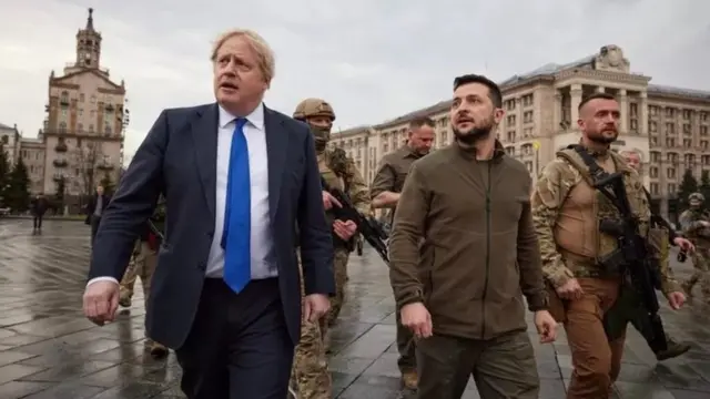 Джонсон і Зеленський