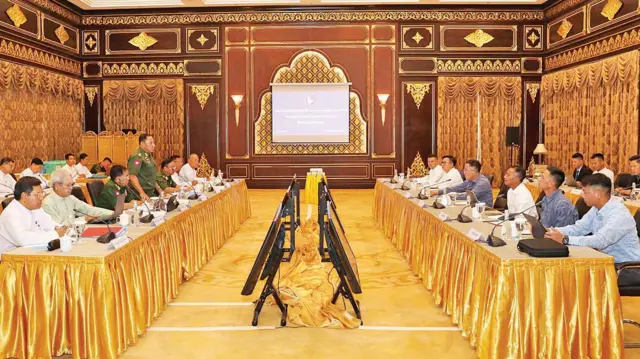 အမျိုးသားစည်းလုံးညီညွတ်ရေးနှင့် ငြိမ်းချမ်းရေးဖော်ဆောင်မှုညှိနှိုင်းရေးကော်မတီနဲ့ ပလောင်ပြည်နယ်လွတ်မြောက်ရေးတပ်ဦး (PSLF/TNLA) နှင့် တွေ့ဆုံဆွေးနွေးပွဲ