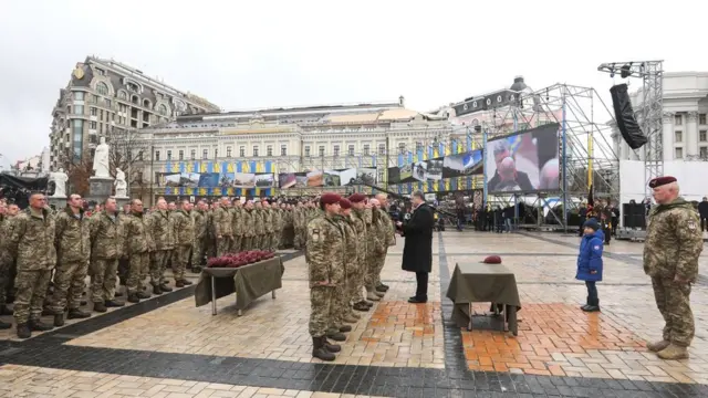 Церемонія заміни беретів