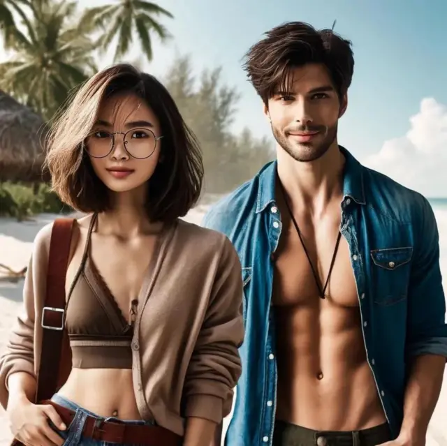Hình ảnh của Lisa và Dan được ChatGPT tạo 