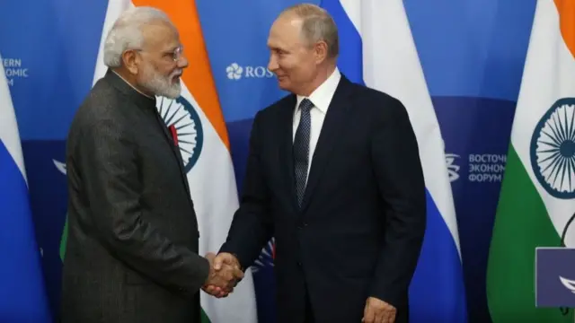భారత్, రష్యాల మధ్య చాలా కాలంగా స్థిరమైన స్నేహ సంబంధాలు కొనసాగుతున్నాయి.